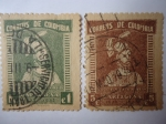Stamps Colombia -  Don Pedro de Heredia - IV Centenario de Cartagena de India 1533-1933