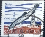Sellos de Europa - Suecia -  Intercambio 0,20 usd 5 krone 1991
