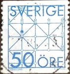 Stamps Sweden -  Intercambio 0,20 usd 50 ore 1985