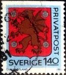 Sellos de Europa - Suecia -  Intercambio 0,20 usd 1,40 krone 1981