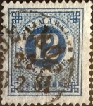 Sellos de Europa - Suecia -  Intercambio 0,80 usd 12 ore 1877