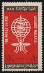Stamps Egypt -  Lucha contra la malaria