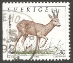 Sellos de Europa - Suecia -  Radjur-ciervo