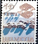 Stamps Switzerland -  Intercambio nfxb 0,30 usd 1,10 fr. 1982