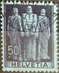 Stamps Switzerland -  Intercambio 0,20 usd 50 cent. 1941
