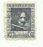 Stamps : Europe : Spain :  REPUBLICA ESPAÑOLA - Velazquez
