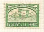Sellos de Europa - Portugal -  Museo nacional de carruajes, Carroza siglo XVI