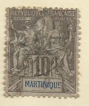 Stamps France -  FRANCIA COLONIAS - MARTINICA