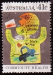 Stamps Australia -  Beber y conducir