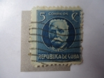 Stamps Cuba -  Calixto Garcia.