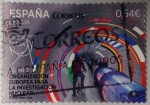 Stamps Spain -  C.E.R.N