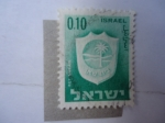 Sellos de Asia - Israel -  Bet Shean - Escudo. (Mi/Is:326 - Yt/276)