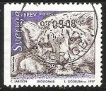 Sellos del Mundo : Europa : Suecia : Snoleopard-Leopardo de nieve 