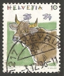 Stamps Switzerland -  Bovino