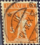Sellos de Europa - Suiza -  Intercambio 0,20 usd 5 cent. 1921