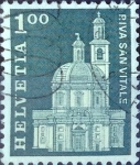 Sellos de Europa - Suiza -  Intercambio 0,20 usd 1,00 fr. 1968