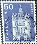 Stamps Switzerland -  Intercambio 0,20 usd 50 cent. 1960