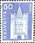 Sellos de Europa - Suiza -  Intercambio 0,20 usd 50 cent. 1960