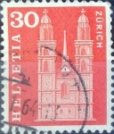 Sellos de Europa - Suiza -  Intercambio 0,20 usd 30 cent. 1960