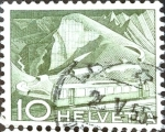 Stamps Switzerland -  Intercambio 0,20 usd 10 cent. 1949