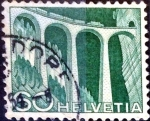 Stamps : Europe : Switzerland :  Intercambio 0,50 usd 60 cent. 1949