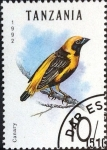 Stamps : Europe : Tanzania :  Intercambio 1,10 usd 10 sh. 1992
