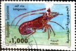 Stamps : Africa : Tunisia :  Intercambio nfxb 1,10 usd 1000 m. 1998