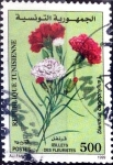 Stamps Tunisia -  Intercambio 0,55 usd 500 m. 1999
