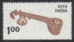 Stamps India -  Vina, instrumento musical
