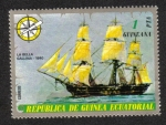 Stamps Equatorial Guinea -  Buques ( II ) de la vela y de vapor