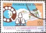 Stamps : Asia : Turkey :  Intercambio 0,20 usd 100 l. 1988
