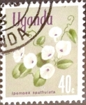 Stamps Uganda -  Intercambio 0,20 usd  40 cent. 1969