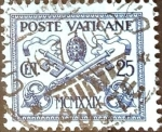 Sellos de Europa - Vaticano -  Intercambio 0,45 usd 25 cent. 1929
