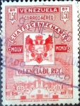 Stamps Venezuela -  Intercambio ma2s 0,25 usd 50 cent. 1955