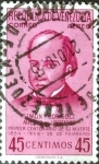 Stamps Venezuela -  Intercambio ma2s 0,25 usd 45 cent. 1954