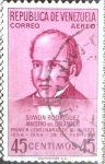Stamps Venezuela -  Intercambio 0,25 usd 45 cent. 1954