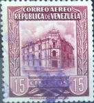 Stamps : America : Venezuela :  Intercambio 0,20 usd 15 cent. 1955