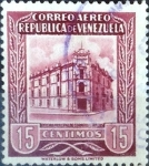 Sellos de America - Venezuela -  Intercambio 0,20 usd 15 cent. 1955