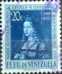Stamps Venezuela -  Intercambio nfxb 0,20 usd 20 cent. 1951