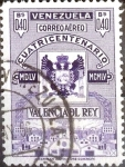 Stamps : America : Venezuela :  Intercambio 0,25 usd 40 cent. 1955