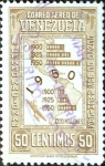 Stamps Venezuela -  Intercambio 0,20 usd 50 cent. 1950