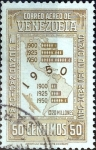 Stamps Venezuela -  Intercambio 0,20 usd 50 cent. 1950