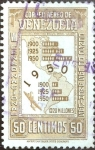 Stamps Venezuela -  Intercambio ma2s 0,20 usd 50 cent. 1950