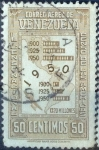 Stamps : America : Venezuela :  Intercambio 0,20 usd 50 cent. 1950