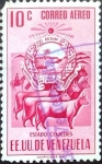 Stamps Venezuela -  Intercambio nfb 0,20 usd 10 cent. 1953