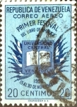 Sellos de America - Venezuela -  Intercambio 0,20 usd 20 cent. 1956