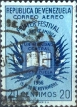 Sellos de America - Venezuela -  Intercambio 0,20 usd 20 cent. 1956