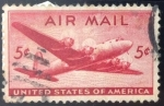 Stamps United States -  DC-4 Skymaster