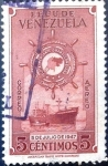 Stamps Venezuela -  Intercambio 0,20 usd 5 cent. 1948