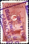 Stamps : America : Venezuela :  Intercambio 0,20 usd 5 cent. 1948